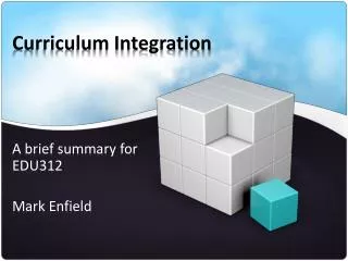 curriculum integration