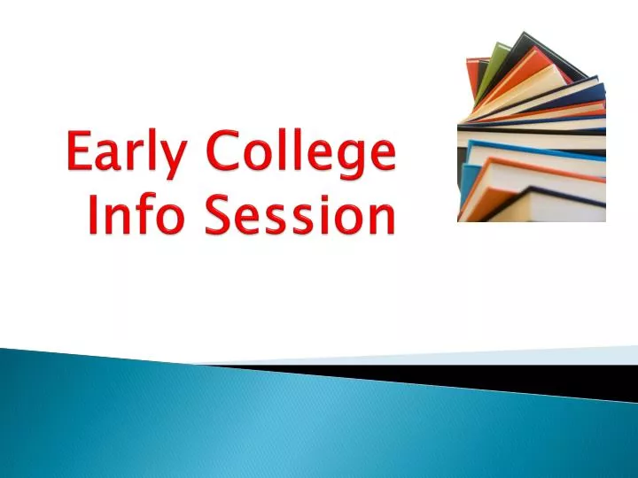 early college info session