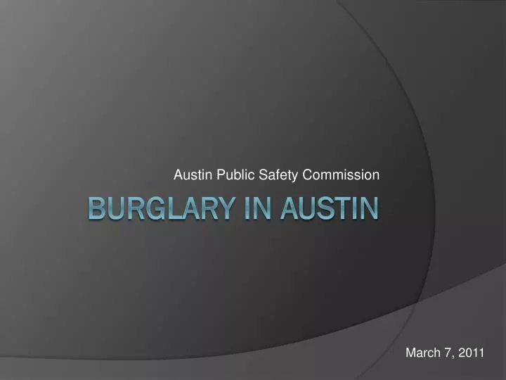 austin public safety commission