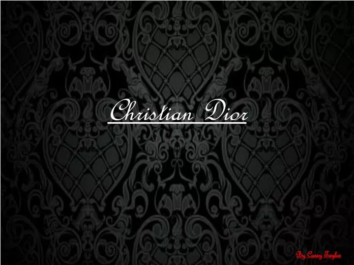 Download Christian Dior Pattern Wallpaper