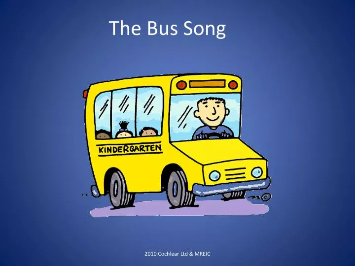 the bus song