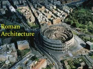 Roman Architectture