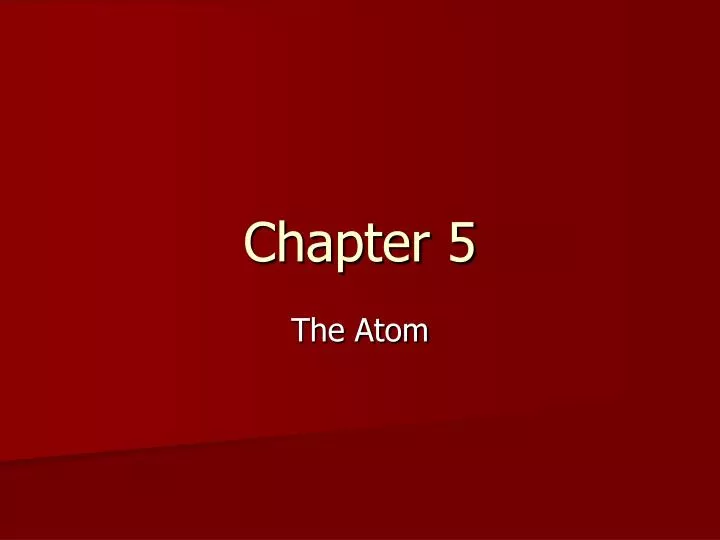 chapter 5