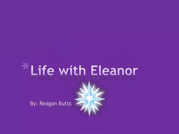 life with eleanor
