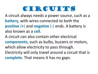 Circuits