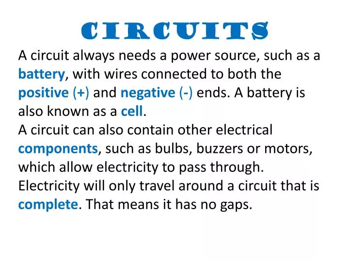 circuits