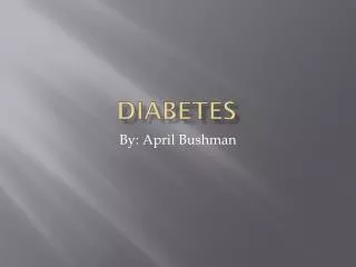 diabetes