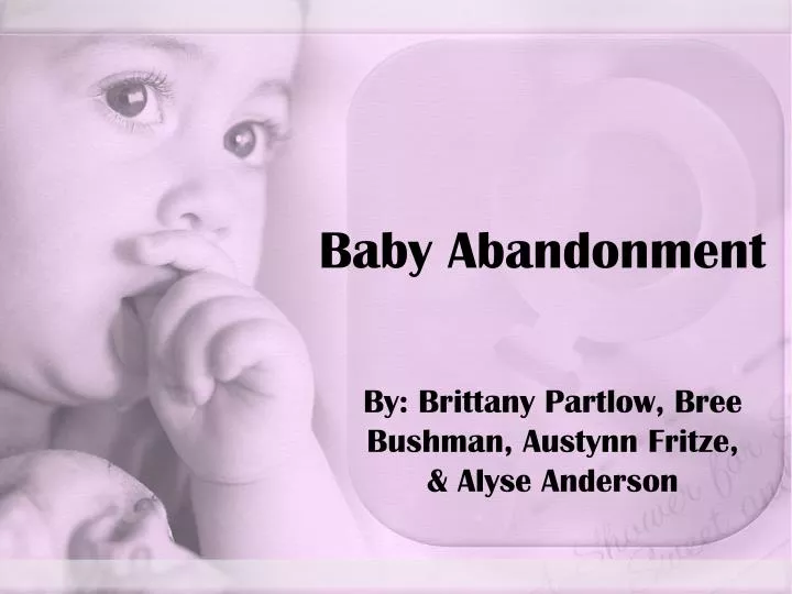 baby abandonment