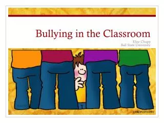 Bullying in the Classroom