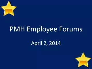 PMH Employee Forums