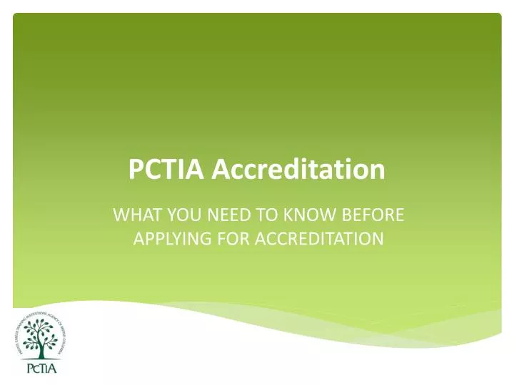 pctia accreditation