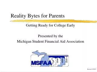 Reality Bytes for Parents