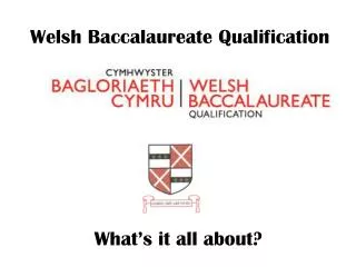 Welsh Baccalaureate Qualification