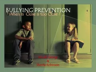 BULLYING PREVENTION