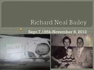 Richard Neal Bailey
