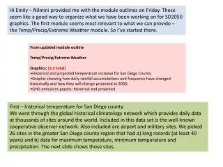 From updated module outline Temp/Precip/Extreme Weather Graphics: (1-2 total)