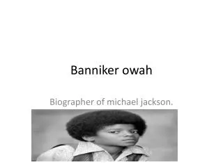 Banniker owah