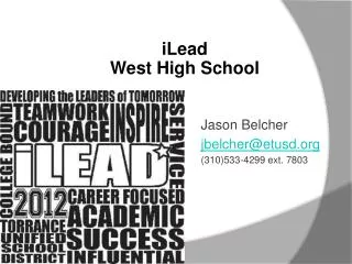 iLead West High School