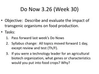 Do Now 3.26 (Week 30)