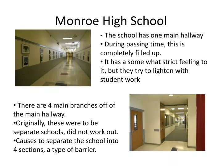 monroe high school