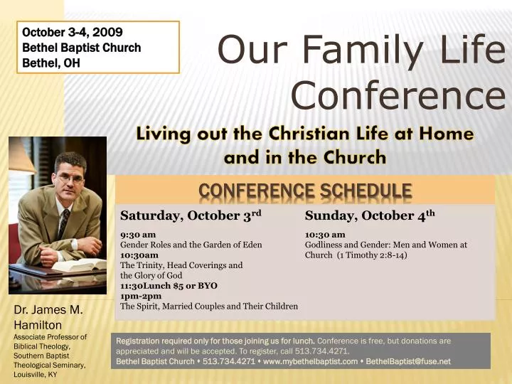 our family life conference