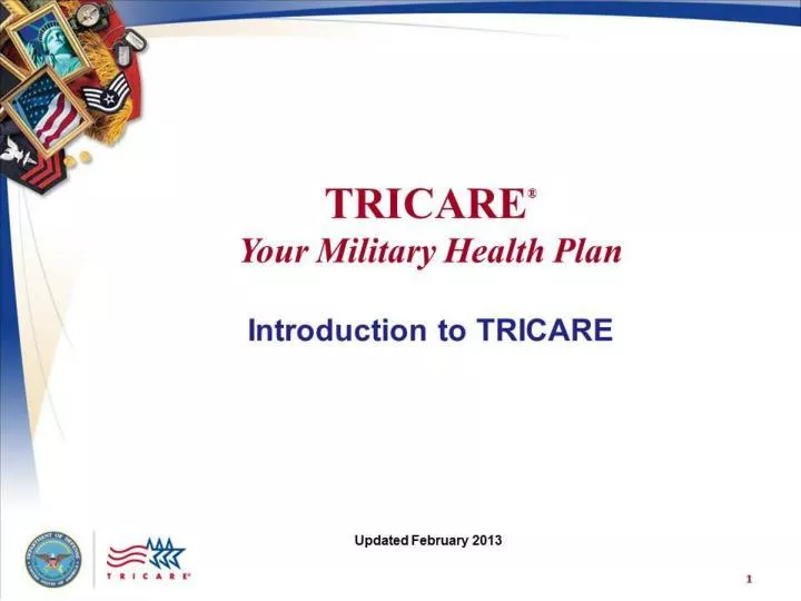tricare your military health plan introduction to tricare