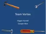 Team Vortex - slide 1