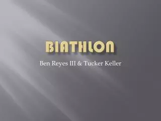 Biathlon