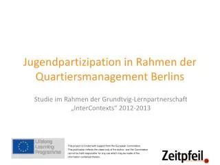 jugendpartizipation in rahmen der quartiersmanagement berlins