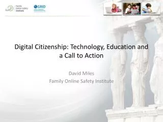 Digital Citizenship: Technology, Education and a Call to Action