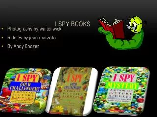 I SPY books