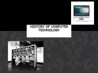 History of computer technology