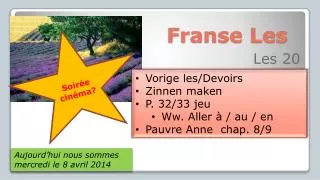 franse les