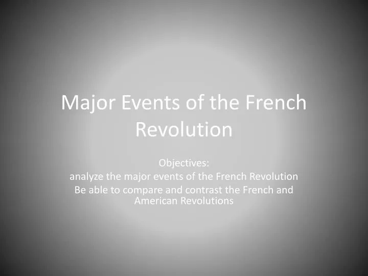 major events of the french revolution