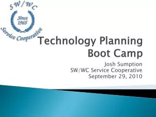 Technology Planning Boot Camp