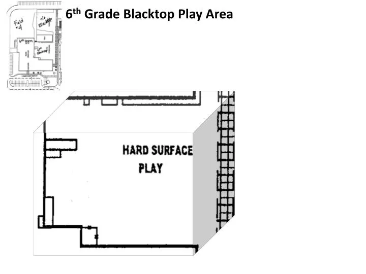 6 th grade blacktop play area