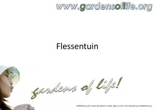 flessentuin