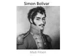 Simon Bolivar - slide 1