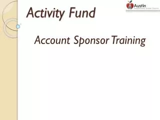 Activity Fund