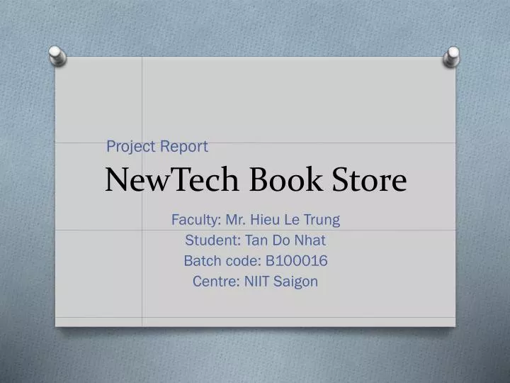 newtech book store
