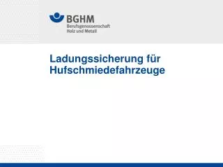 ladungssicherung f r hufschmiedefahrzeuge