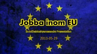 jobba inom eu
