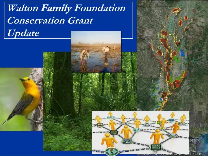 walton family foundation conservation grant update