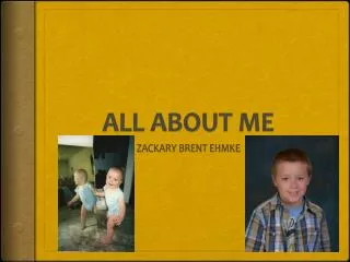 all about me