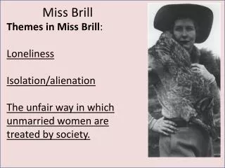 Miss Brill