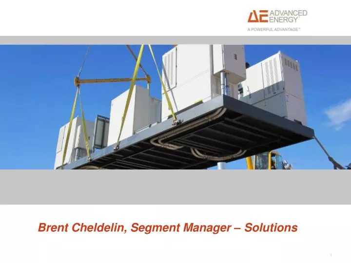 brent cheldelin segment manager solutions