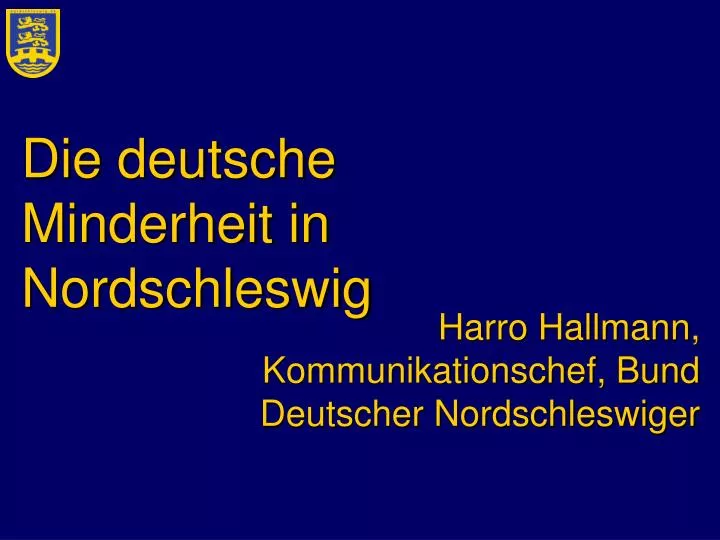 die deutsche minderheit in nordschleswig