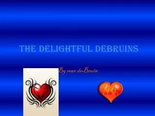 The Delightful deBruins
