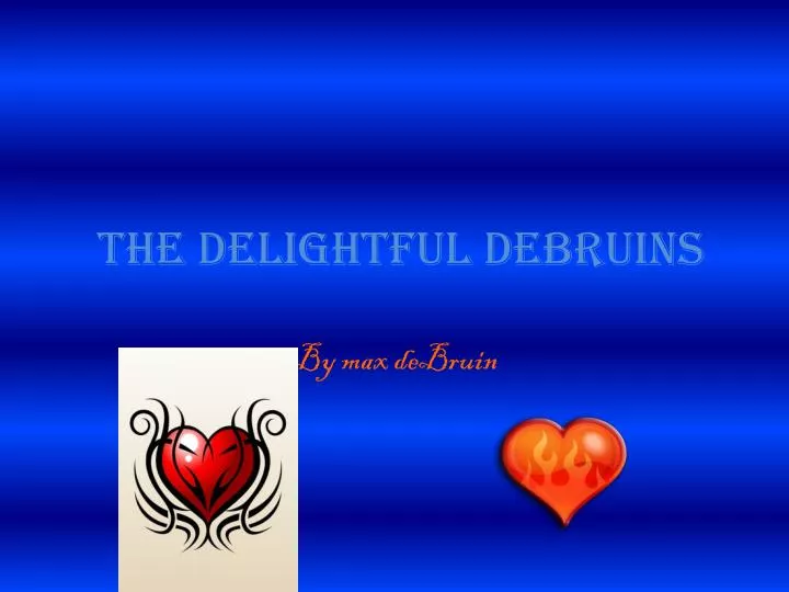 the delightful debruins
