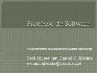 processo de software